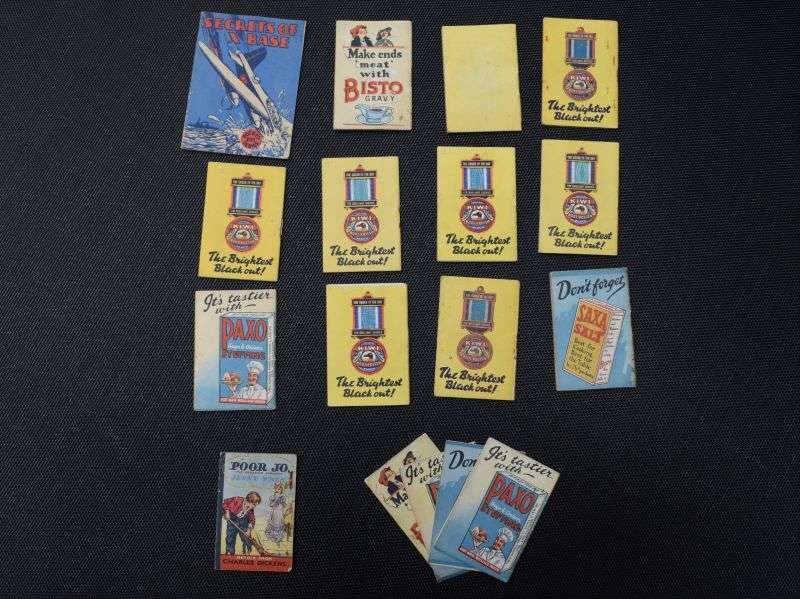66) A Set of 11 Original WW2 Mighty Midgets Children's Tiny Books & 1 Tucks Better Little Book Air Raid Shelter Books — image 11