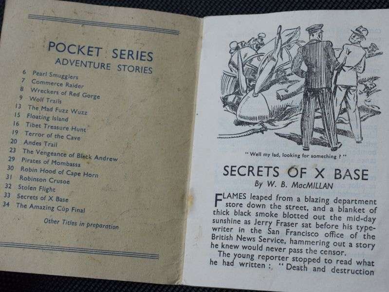 66) A Set of 11 Original WW2 Mighty Midgets Children's Tiny Books & 1 Tucks Better Little Book Air Raid Shelter Books — image 8