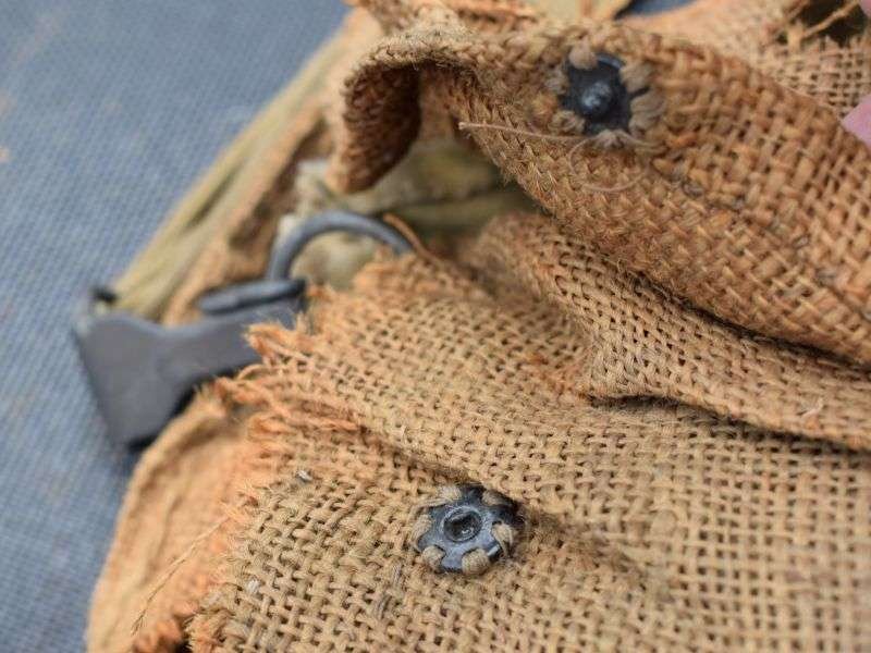 63) WW2 British Service Respirator To a Train Driver In Portsmouth Home Guard & Scarce Hessian Haversack Cover — image 16