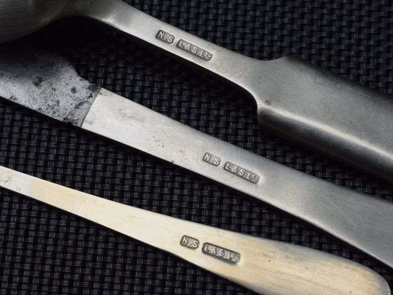 51) Excellent original WW1 British Officers Combination cutlery set — image 5