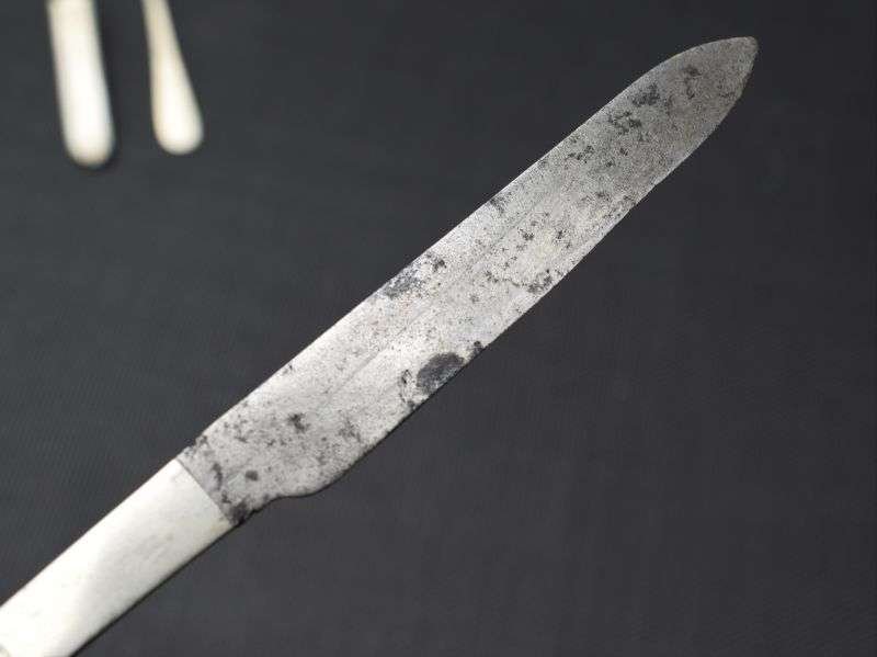 51) Excellent original WW1 British Officers Combination cutlery set — image 6