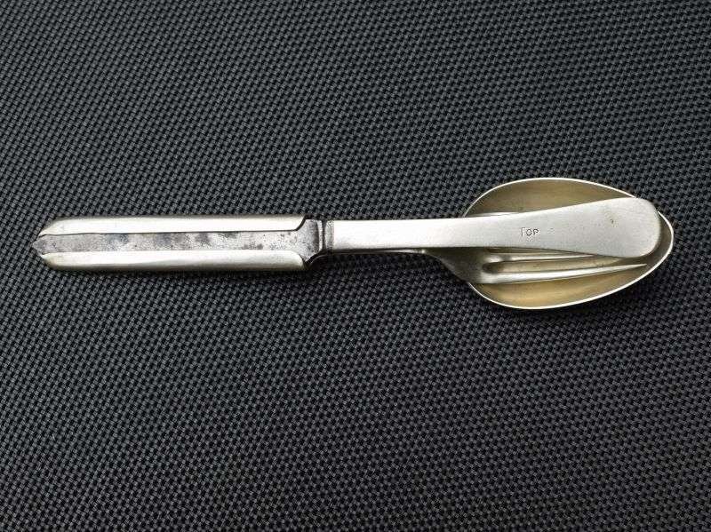 51) Excellent original WW1 British Officers Combination cutlery set — image 7