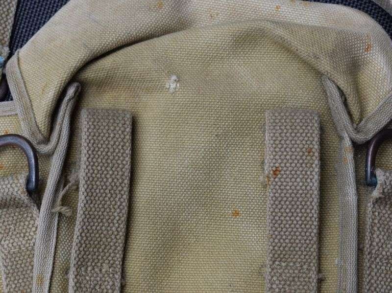 49) Original WW2 US M-209-A Cipher Machine Canvas Carry Bag — image 2