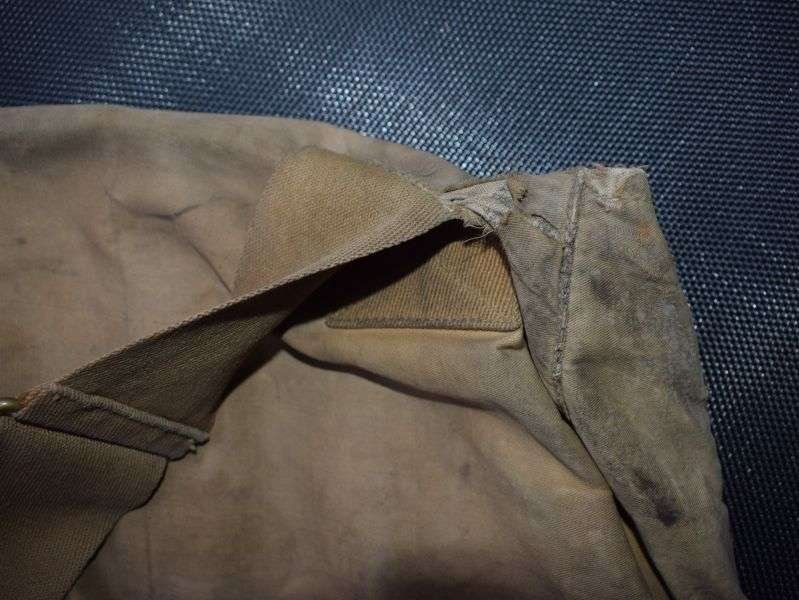 28) Well Used Original Vintage Canvas Fishing Bag? Haversack — image 2