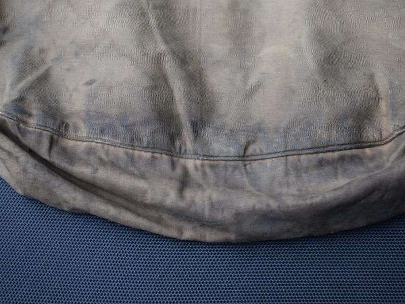 28) Well Used Original Vintage Canvas Fishing Bag? Haversack — image 5