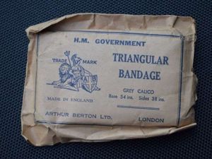 12) Good Un-issued WW2 British Military Issue HM Govt Grey …