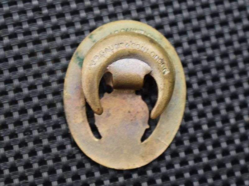 157) Nice Original WW1 West Riding of York National Reserve Lapel Badge — image 2