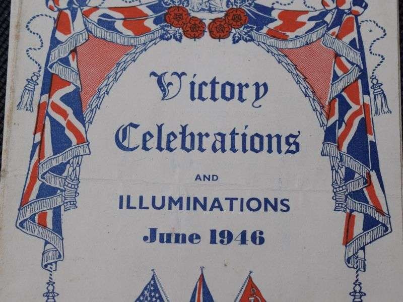 117) Original London Victory Celebrations & Illuminations June 1946 Souvenir Programme — image 5