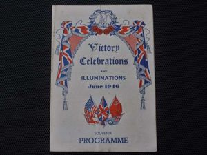 117) Original London Victory Celebrations & Illuminations June 1946 Souvenir …