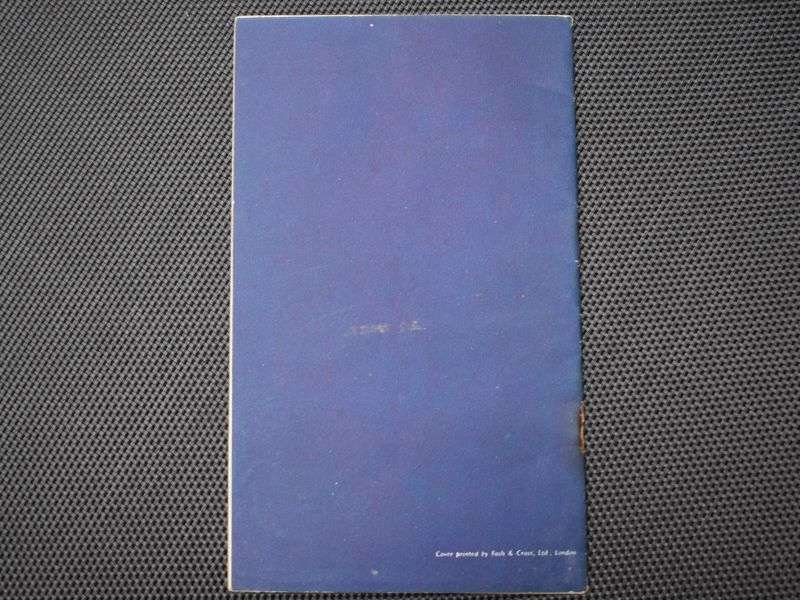 110) Original Late WW2 Royal Navy Booklet For Your Guidance What to do on Leaving The Service 1945 — image 2