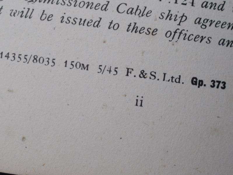 110) Original Late WW2 Royal Navy Booklet For Your Guidance What to do on Leaving The Service 1945 — image 4