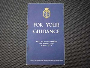 110) Original Late WW2 Royal Navy Booklet For Your Guidance …