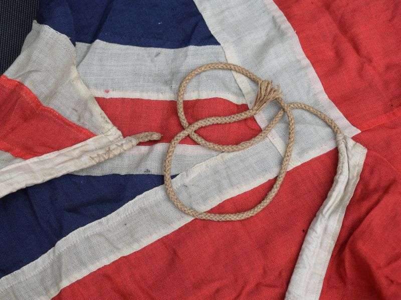 94) Excellent Original Large WW1 WW2 Merchant Navy Red Ensign Ships Flag — image 5