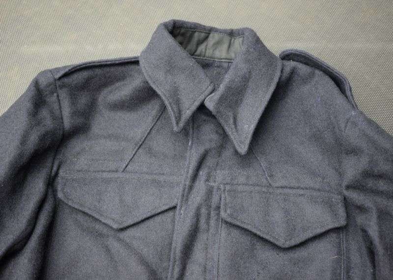 90) Original Small WW2 Pat Civil Defence BD Blouse Dated 1953 — image 12