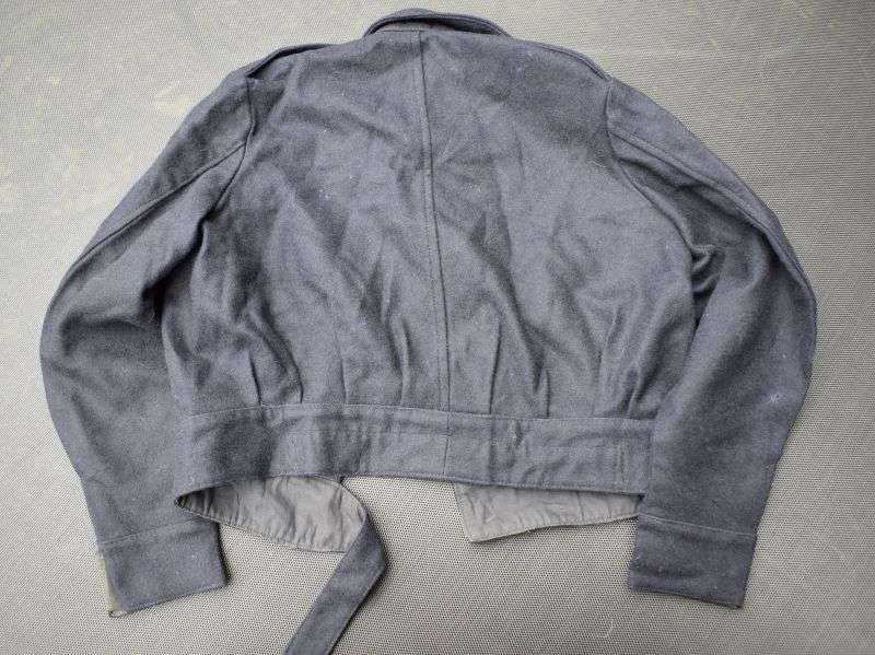 90) Original Small WW2 Pat Civil Defence BD Blouse Dated 1953 — image 4