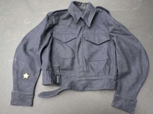 90) Original Small WW2 Pat Civil Defence BD Blouse Dated …