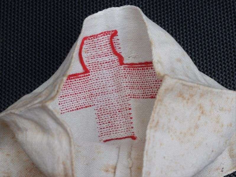 67) Good Used Original WW1 WW2 German Military Medics Armband — image 2