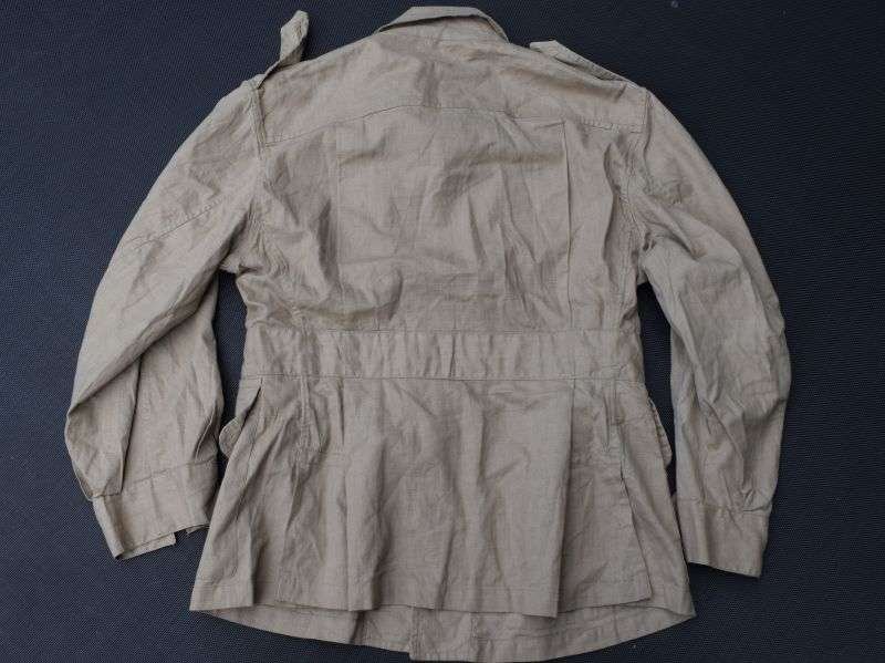 25) Excellent Clean British Army 1950 Pat Khaki Bush Jacket Dated 1955 — image 6