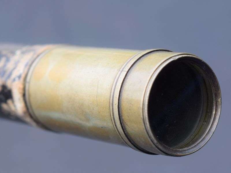 19) Excellent Original WW1 RN OOW Telescope Re-Issued WW2 to F.R.Dicken (POW) — image 3