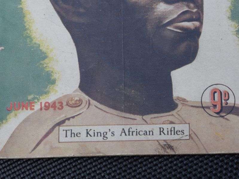 18) Excellent Original WW2 Boys Own Paper, The Kings African Rifles, June 1943 — image 6