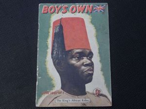 18) Excellent Original WW2 Boys Own Paper, The Kings African …