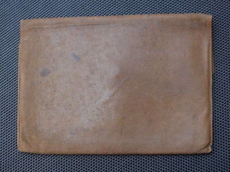 4) Nice Original WW2 Soft Leather Ration Books Wallet — image 2