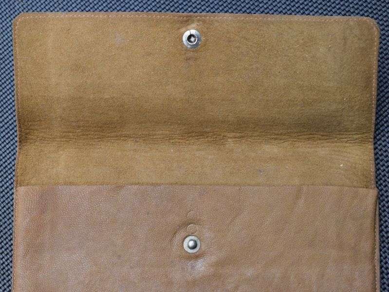 4) Nice Original WW2 Soft Leather Ration Books Wallet — image 3