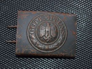 109) Lovely Original WW2 German Army Issue Belt Buckle with …