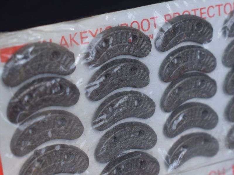 84) Original Vintage WW2-1950s? Shop Card of 20 Blakey's Boot Protectors CH — image 3