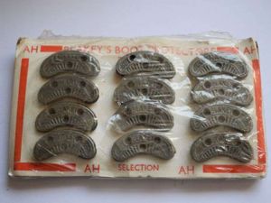 147) Original Vintage WW2-1950s? Shop Card of 12 Blakeys' Boot …