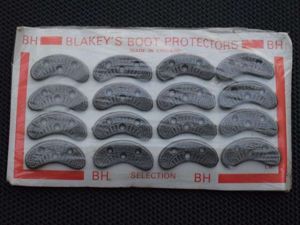 108) Original Vintage WW2-1950s? Shop Card of 20 Blakeys' Boot …