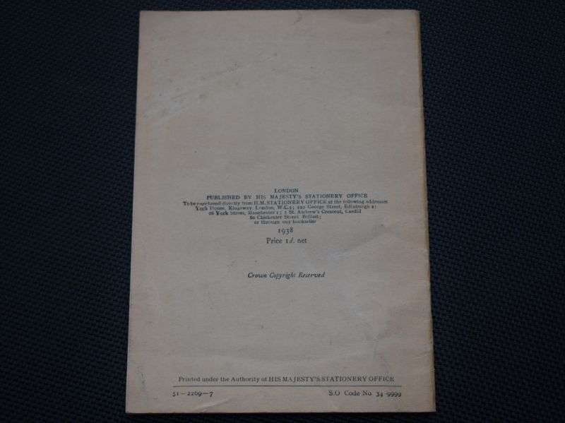 105) Original WW2 Home Office Pamphlet The Protection of your Home Against Air Raids 1938 — image 3
