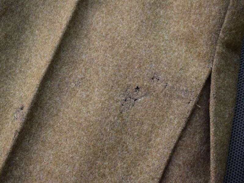 97) Tatty Pre WW2 US Army Issue Rough Woollen Trousers — image 2