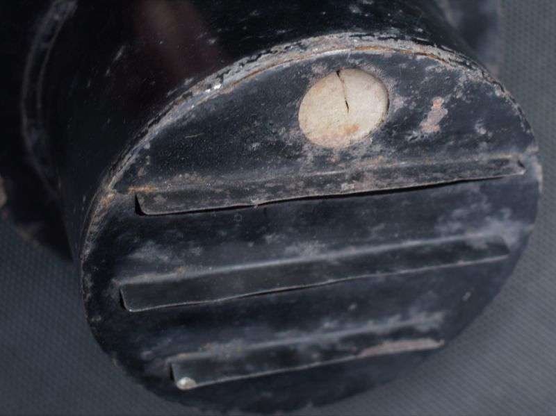 82) Excellent Original WW2 British Vehicle Headlight Blackout Cover — image 3