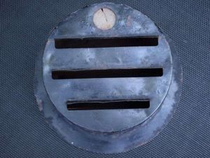 82) Excellent Original WW2 British Vehicle Headlight Blackout Cover