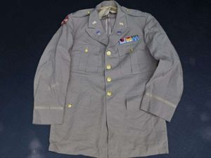 75) Original WW2 US Army Khaki Tropical Worsted Service Jacket …