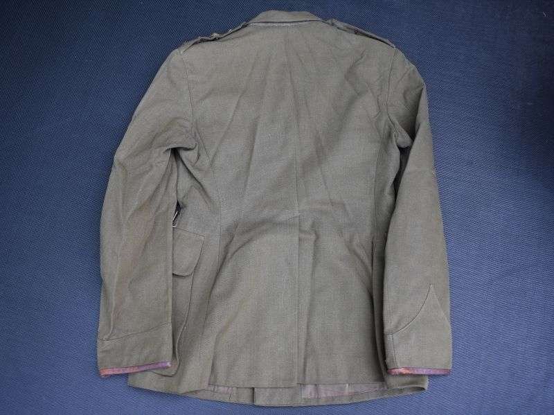 65) WW2 British Royal Artillery Officers Service Dress Jacket Capt G.W.S.Barnard 1942 — image 3