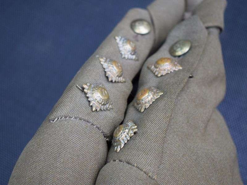 65) WW2 British Royal Artillery Officers Service Dress Jacket Capt G.W.S.Barnard 1942 — image 4