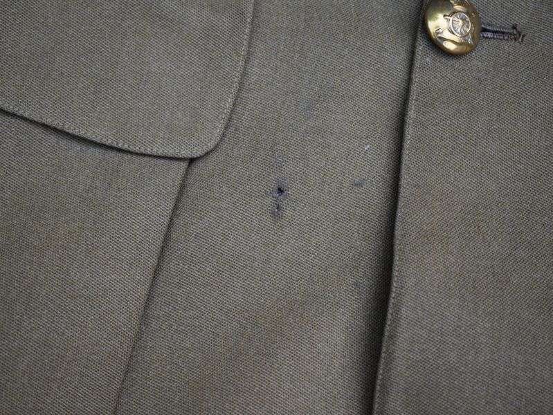 65) WW2 British Royal Artillery Officers Service Dress Jacket Capt G.W.S.Barnard 1942 — image 7