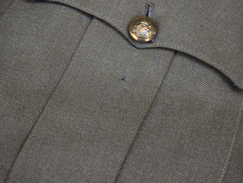 65) WW2 British Royal Artillery Officers Service Dress Jacket Capt G.W.S.Barnard 1942 — image 9