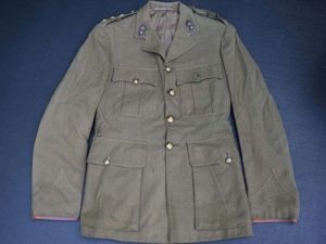 65) WW2 British Royal Artillery Officers Service Dress Jacket Capt …