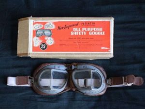 14) Excellent Original Vintage RAF MKVIII Flying Goggles & Later …