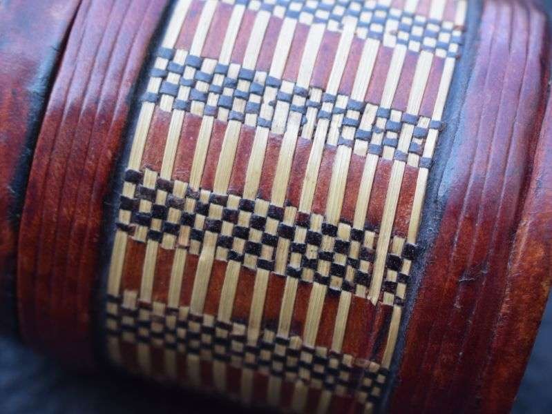 7) Interesting Original WW2 Woodbine Cigarette Tin With Leather worked Outer POW, North Africa? — image 5