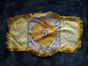 129) Nice WW2 British Sweetheart Small Table Runner The Wiltshire …