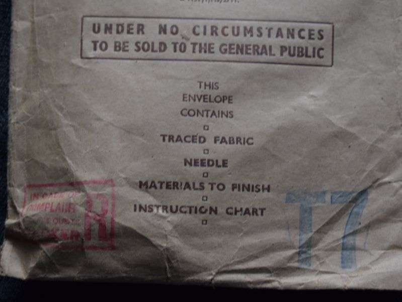 110) Original WW2 Mixed Set of HM Forces Issue Needlework — image 16