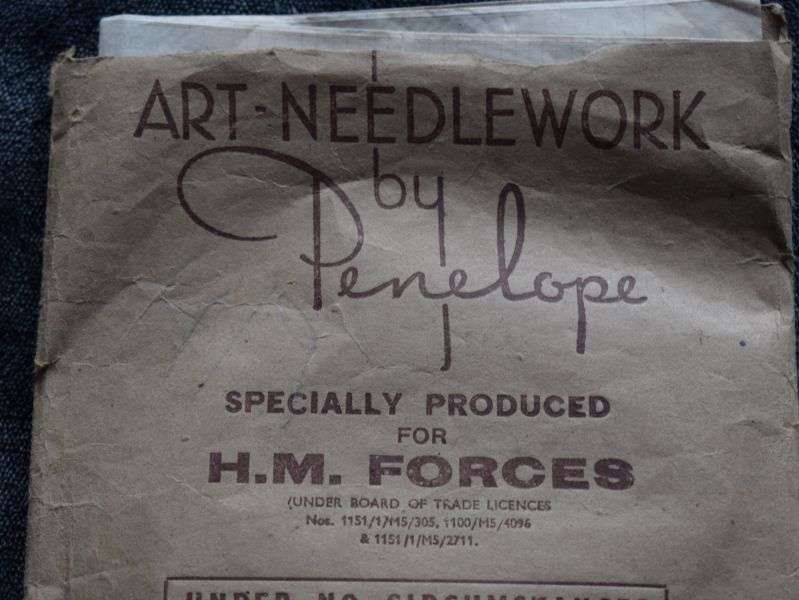 110) Original WW2 Mixed Set of HM Forces Issue Needlework — image 17