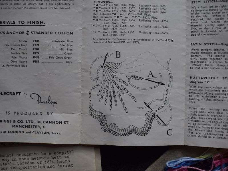 110) Original WW2 Mixed Set of HM Forces Issue Needlework — image 7