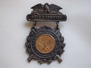 99) Excellent Original 99) Excellent Original 1941 US Army National …