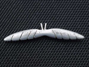 97) Interesting Original WW2 Alloy V for Victory Wings Brooch