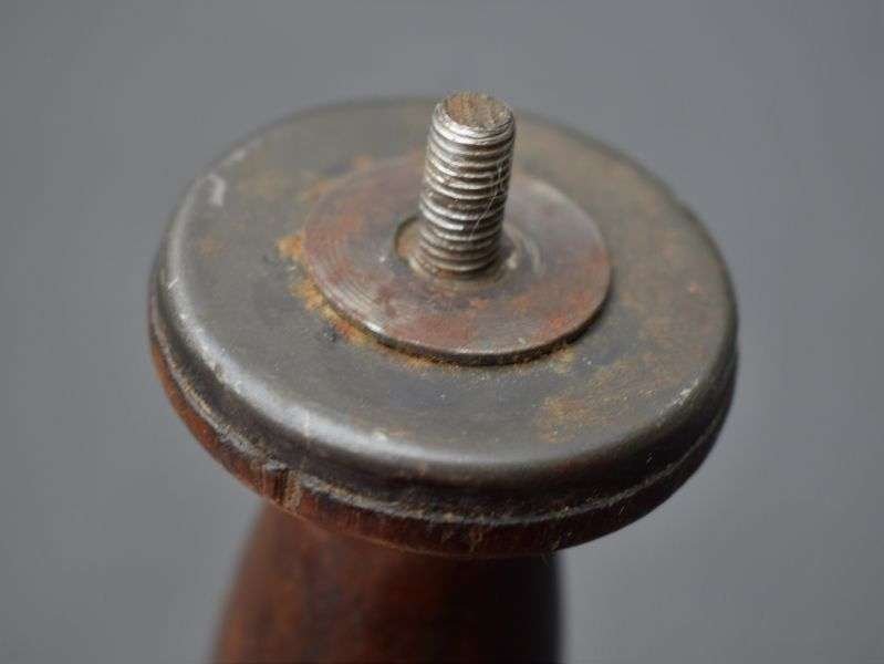 88) Good Original WW2 Bren Gun Wooden Carry Handle — image 3